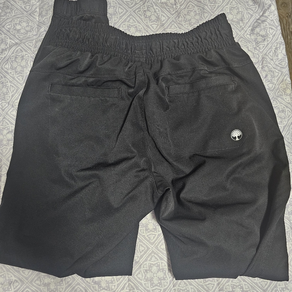 Healing Hands Small Black Scrub Pants